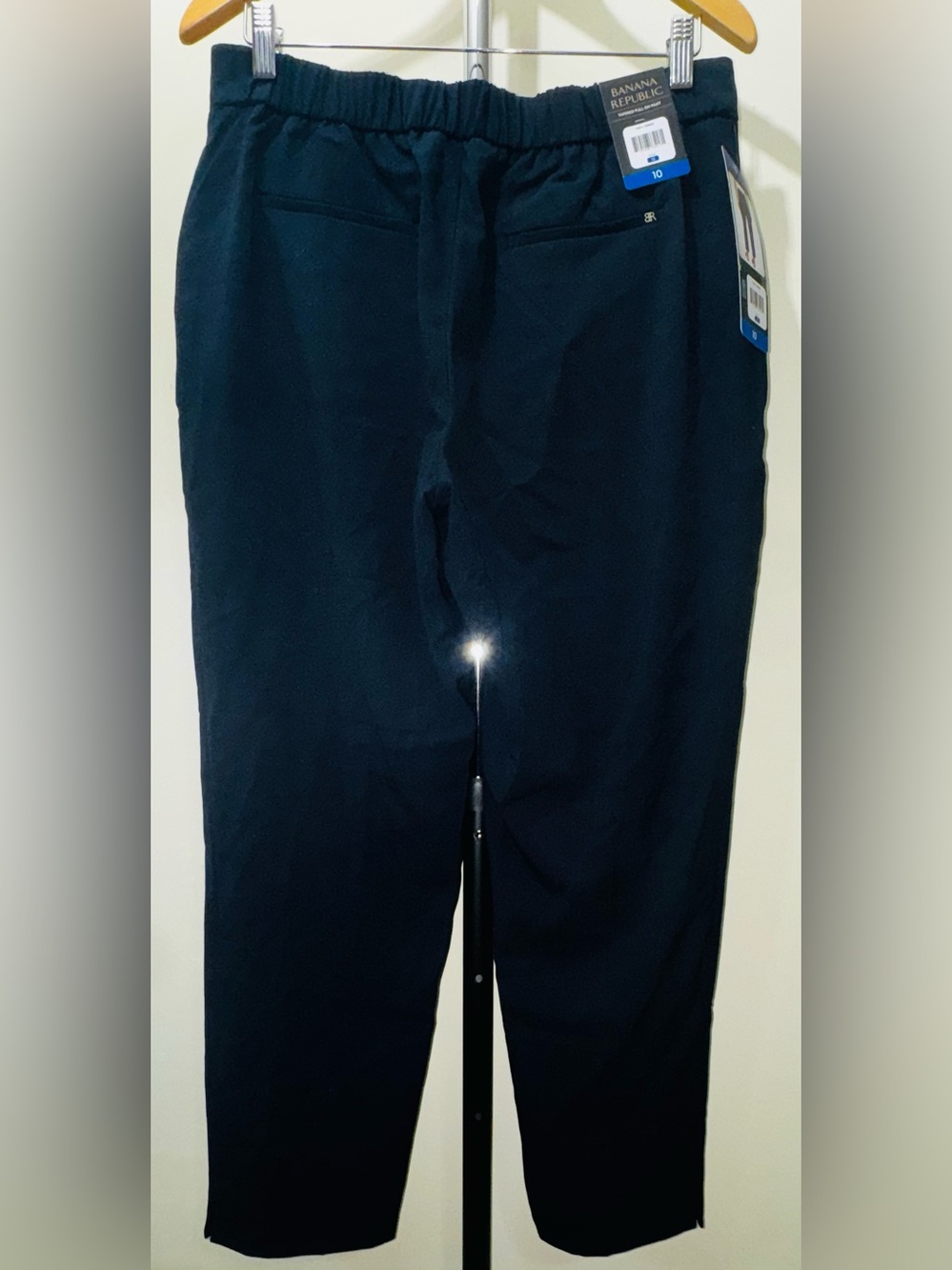Banana Republic Navy Elastic Waist Women Pants